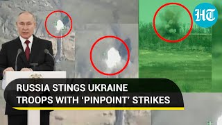 Watch dramatic footage of Russian Army striking Ukraine forces with next-gen artillery