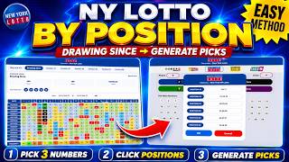 How to Generate NY Lotto Numbers by Position Using Drawing Since