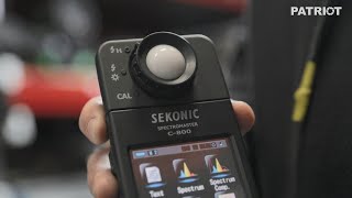 PATRIOT How to Use | Working with Sekonic Spectromaster C-800