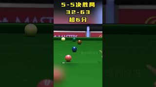 赏心悦目！决胜局希金斯和艾伦攻防绞杀，把斯诺克玩成了艺术 #snooker #斯诺克