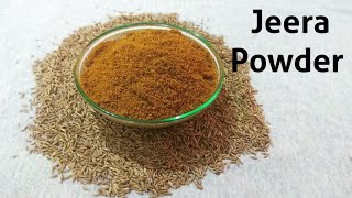 Homemade Jeera Powder | How to make jeera power at home