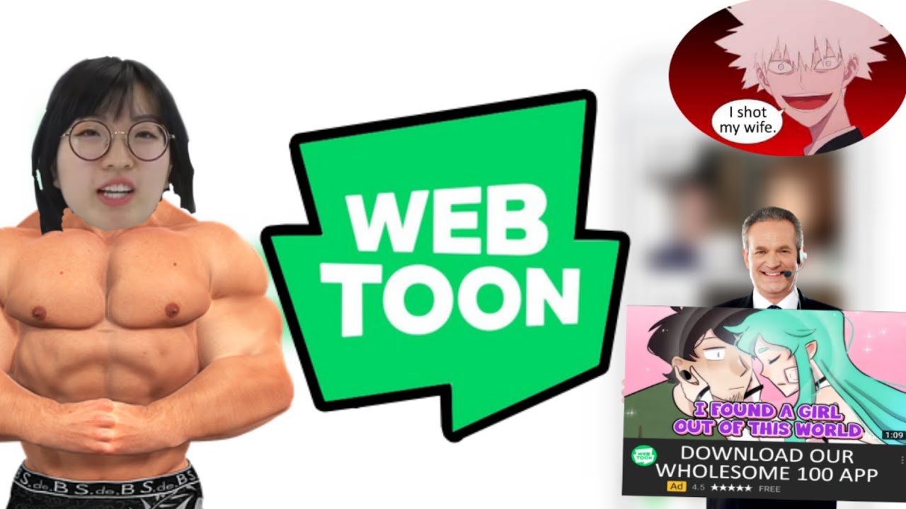 The Webtoon Invasion Of Ads Youtube