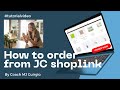 How to order from JC Shoplink by Coach MJ Guirgio