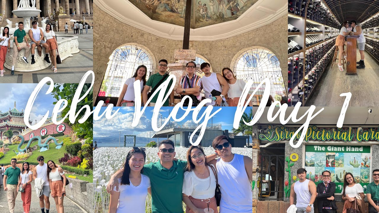 Cebu Vlog Day 1 City Tour Youtube