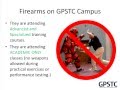 Firearms on the GPSTC Campus