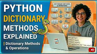 Python Dictionary Methods Tutorial | get(), keys(), values(), items(), update()