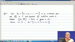 Lecture 50 : Algebraic Structures (Contd.)