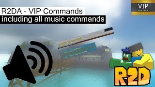 Roblox R2da Rank 25 M249 Gameplay - roblox all vip commands