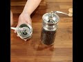 mason jar lifestyle manual coffee and spice grinder no power needed