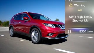 “AWD High Temp Stop Vehicle” warning in Nissan cars. Here are 3 reasons