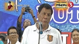 DUTERTE, KINUWESTYON SI ROXAS KUNG SAAN NAPUNTA ANG 'YOLANDA' FUNDS