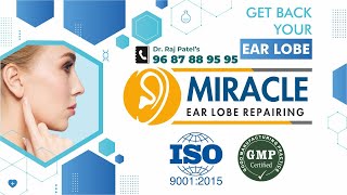 Ear Lobe Repair / Ear Holl Repair / Torn Ear Repair / Ear Pasting Lotion Available Call - 9687889595