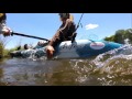 tarariras en kayak en la cuenca del río negro