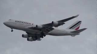 Air France Boeing 747-4B3M (F-GEXB) Final Approach CYUL Montreal