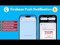 Flutter Firebase Push Notification Foreground and Background