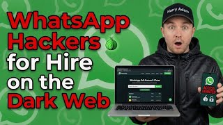 WhatsApp Hackers for Hire on the Dark Web (Surprisingly cheap) #darkweb #tor