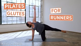 Banish Knee Pain with this Pilates Glute Workout for Runners | Trainer of the Month Club | Well+Good