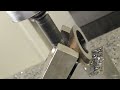 Milling on bent steel tube – Tecnocurve