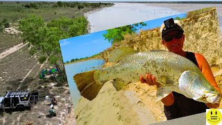 FISHING for Barramundi in the HEAT / TEAMWORK makes the DREAM work / ALL the Action caught on DRONE!