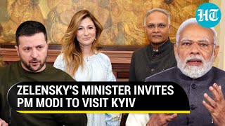 'Russia Blackmails': Zelensky's Minister warns India; Invites Modi to visit Kyiv amid Putin's war