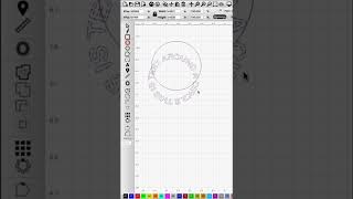How to wrap text around a circle in Lightburn #laserengraving #lightburn