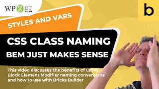 Using BEM Class Naming with Bricks Builder