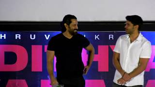Watch Dhruv & Vikram singing & entertaining the audience | Adithya Varma