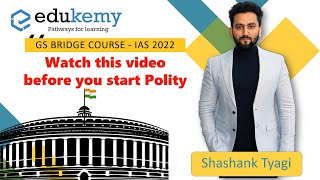 Watch this video before you start with Polity || Shashank Tyagi