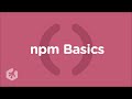 Learn npm Basics at Treehouse