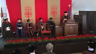 May 2016 Brown University Graduate School Doctoral Ceremony