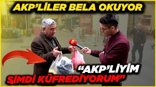 “AKP’YE OY VERDİM, ŞİMDİ KÜFREDİYORUM” | AKP’liler Bin Pişman! | Sokak Röportajları