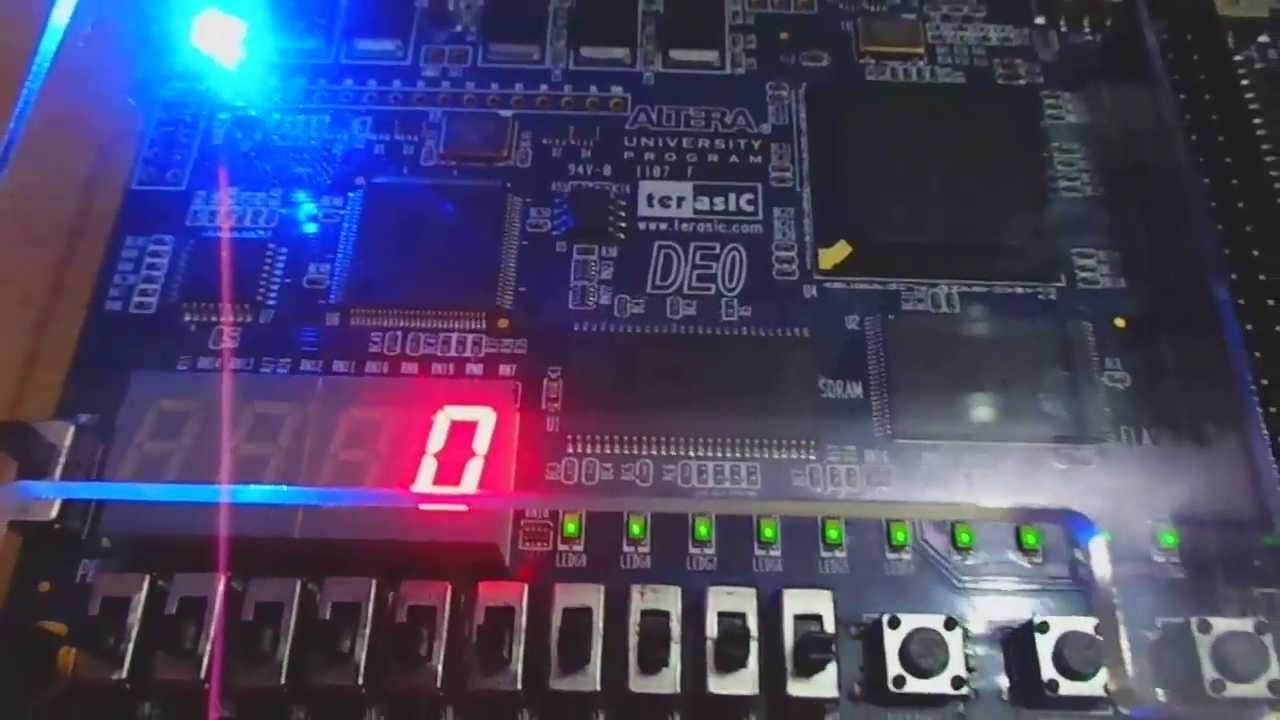 Basic Project In Fpga Youtube