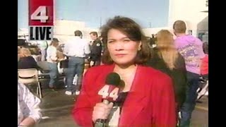 KNBC TV Channel 4 News 9:30AM Update Northridge Earthquake Los Angeles January 17, 1994