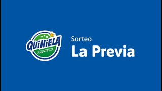 Sorteo de la Quiniela La Previa de la Lotería de la Provincia: 11 de enero de 2025