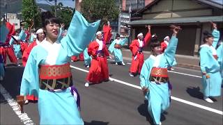 銭形よさこい2017　爽郷やまもと連　上市会場～一回目～