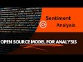 Quick Sentiment Analysis: Use Pretrained Open Source Models  in Just Minutes