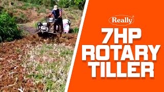 Really #rotarytiller #powerweeder | Best Power Weeder in india | 7hp Rotary Tiller in india