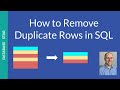 SQL Remove Duplicate Rows: A How-To Guide