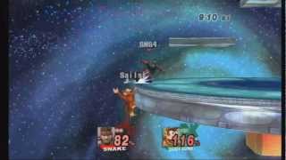 SSBB - Sails (Diddy) Vs Bizkit (Snake) - Hall of Gaming #11