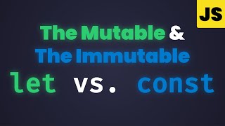 JavaScript Variables in action (2025) - let and const with Simple Examples - Episode 7