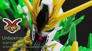 DiverG : Toy Review  EP.2 Unboxing SD Gundam GuanYu Nu Gundam