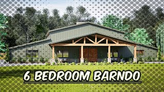 Barndominium Plan 2080-00003