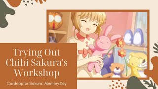 Trying Out Chibi Sakura's Workshop for the First Time #cardcaptorsakura #cardcaptor #sakura #game