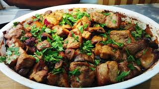279 # Katino Meze - tender meat - stewed and roasted, the most delicious dish in winter - Yami Yami