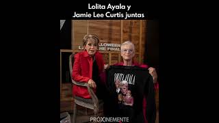 Jamie Lee Curtis y Lolita Ayala juntas en México. 🎃🇲🇽 #Shorts