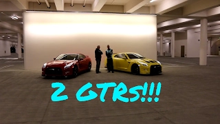 TERRORIZING The Mall With 2 GTRs!!