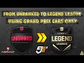 Asphalt 9 | GRAND PRIX cars ONLY - From UNRANKED to LEGEND LEAGUE