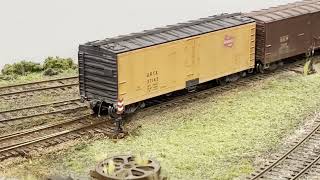 HO Scale Milwaukee Road Beer Line - Sorting Cars at Humboldt Yard Part 1