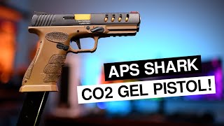 APS Shark Full Auto/Semi CO2 Gel Blaster Pistol!