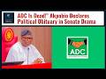 Breaking: Senate President Declares ADC Party Dead